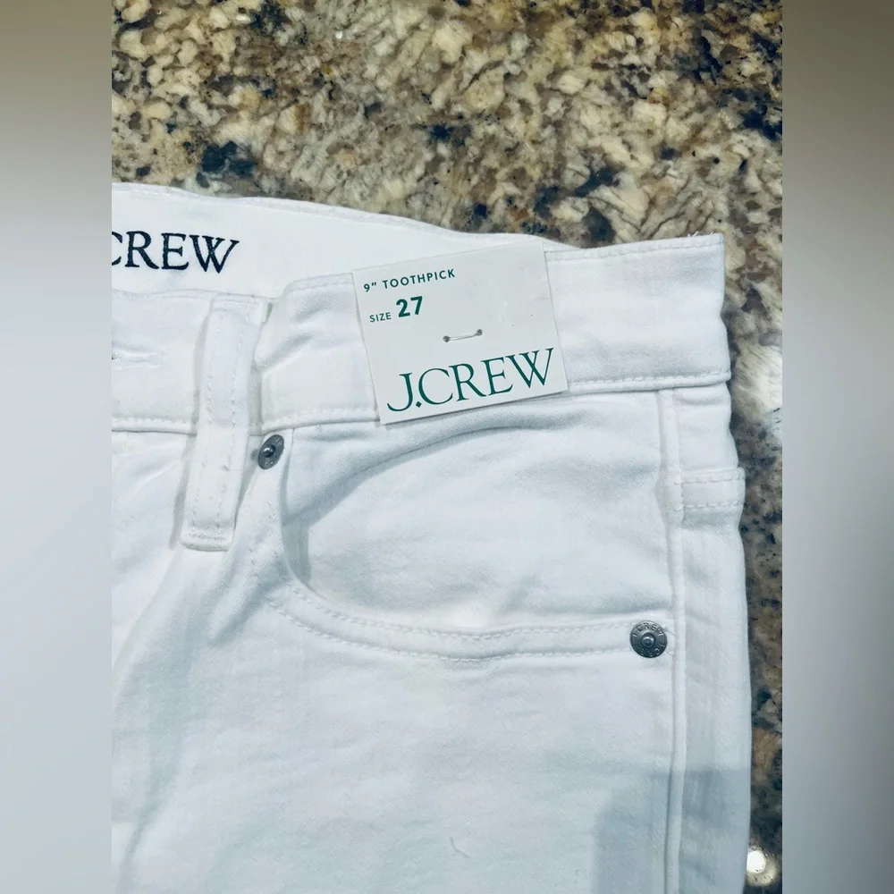 NWT J Crew 9” Toothpick Jean